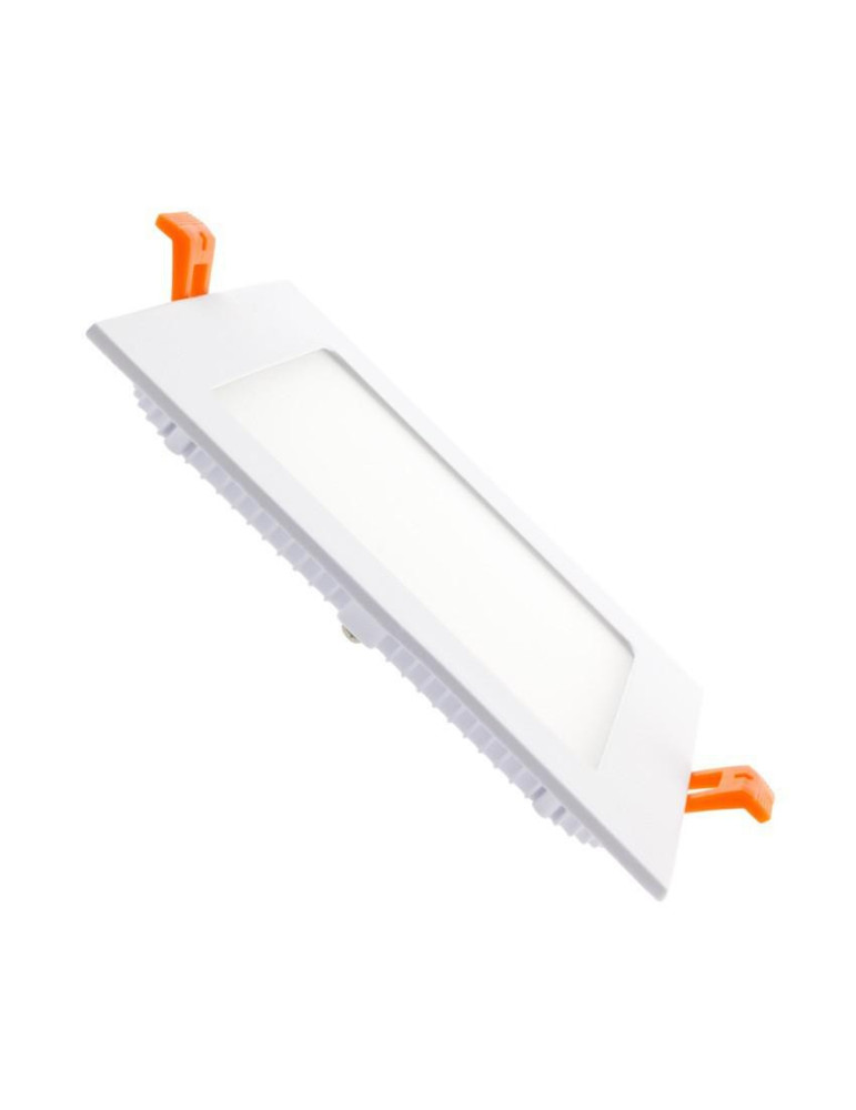 Downlight LED Carré Extra Plat 9W Blanc Froid 6000K 6500K