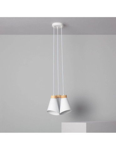 Suspension Métal et Bois Itai