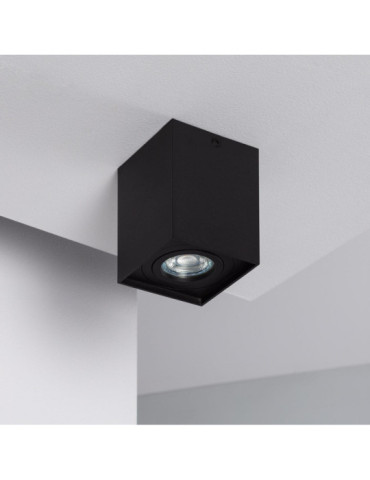 Plafonnier Aluminium Jaspe Noir