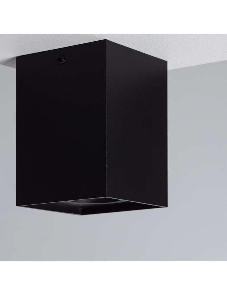 Plafonnier Aluminium Jaspe Noir