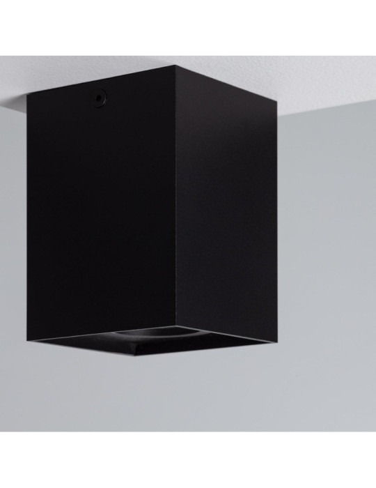 Plafonnier Aluminium Jaspe Noir