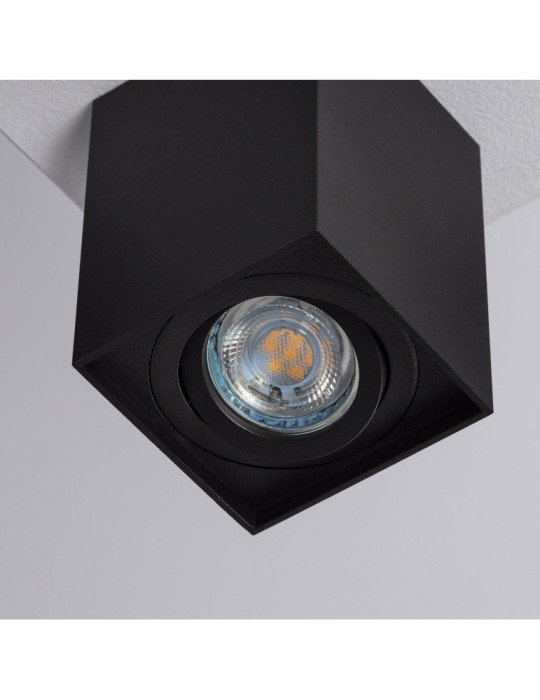 Plafonnier Aluminium Jaspe Noir