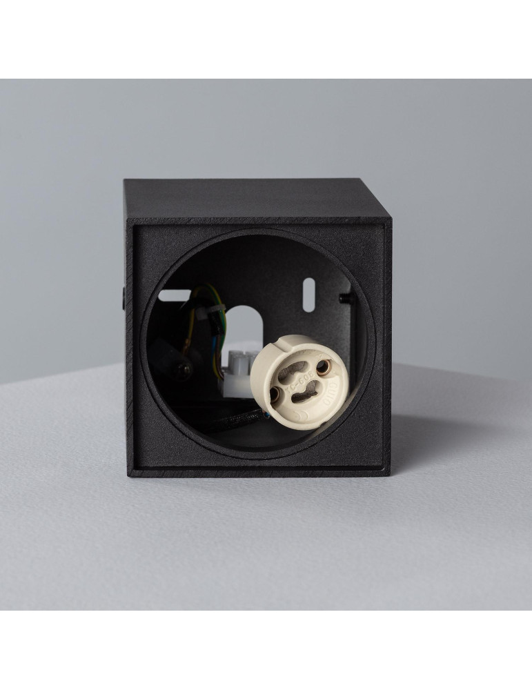 Plafonnier Aluminium Jaspe Noir