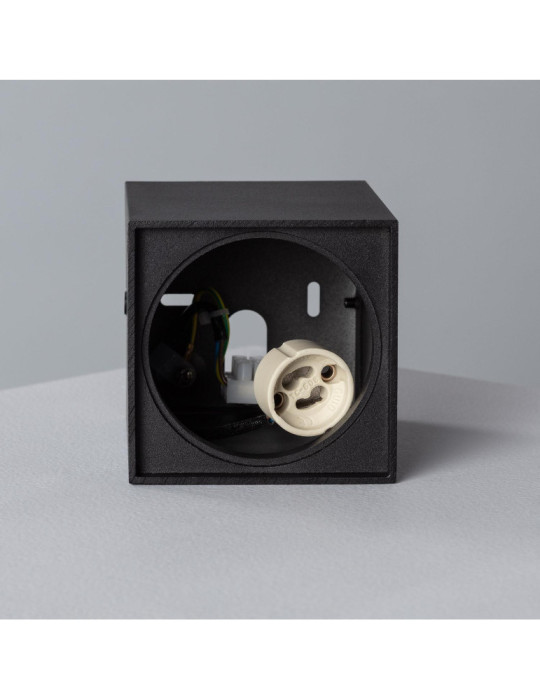 Plafonnier Aluminium Jaspe Noir