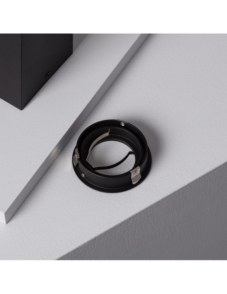 Plafonnier Aluminium Jaspe Noir