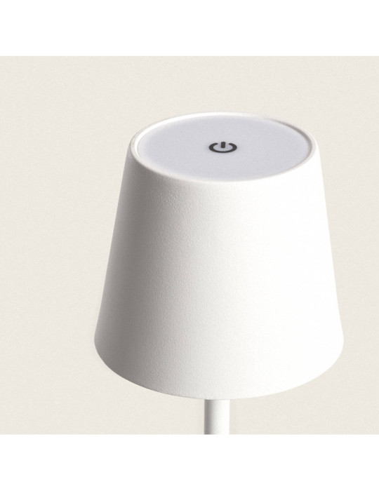 Lampe à Poser LED Portable 3W Anisa Métal avec Batterie Rechargeable USB