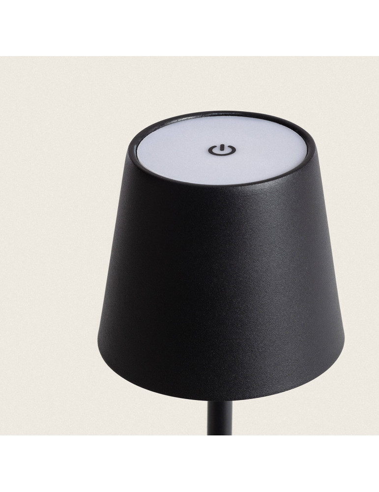 Lampe à Poser LED Portable 3W Anisa Métal avec Batterie Rechargeable USB