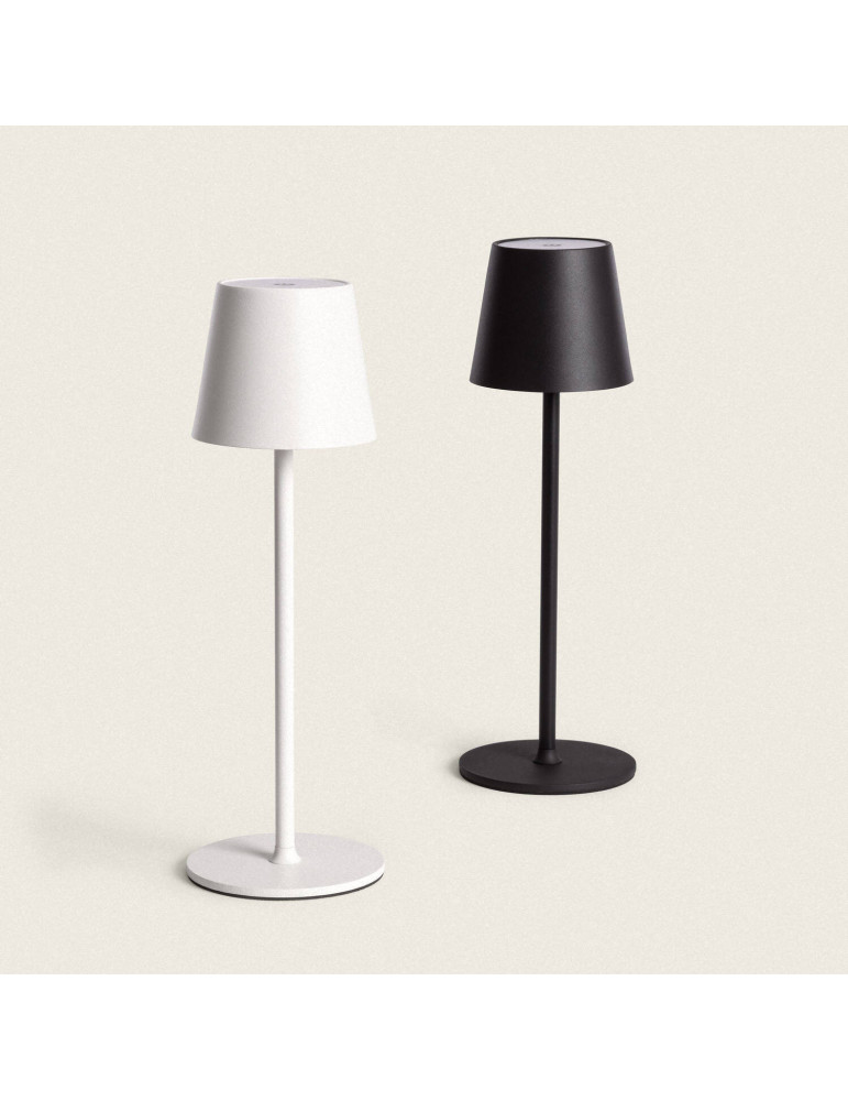 Lampe à Poser LED Portable 3W Anisa Métal avec Batterie Rechargeable USB