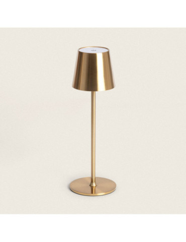 Lampe à Poser LED Portable 3W Anisa Métal avec Batterie Rechargeable USB