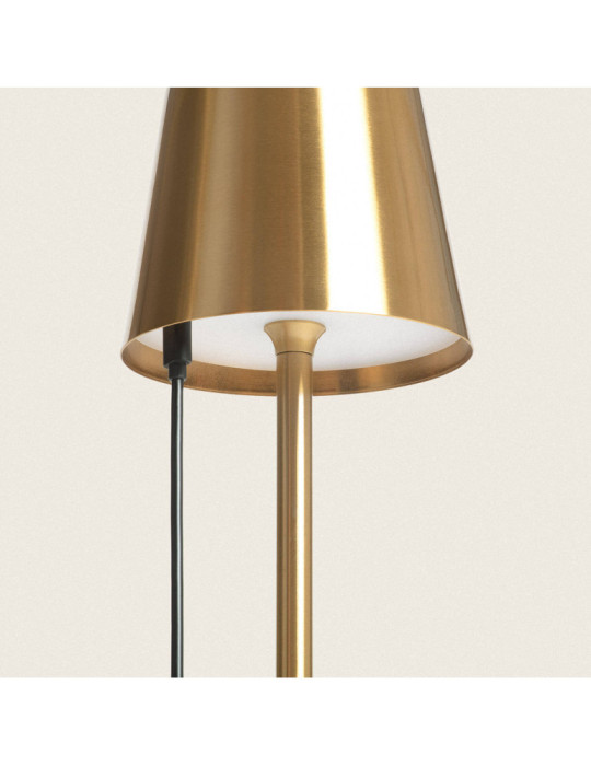 Lampe à Poser LED Portable 3W Anisa Métal avec Batterie Rechargeable USB