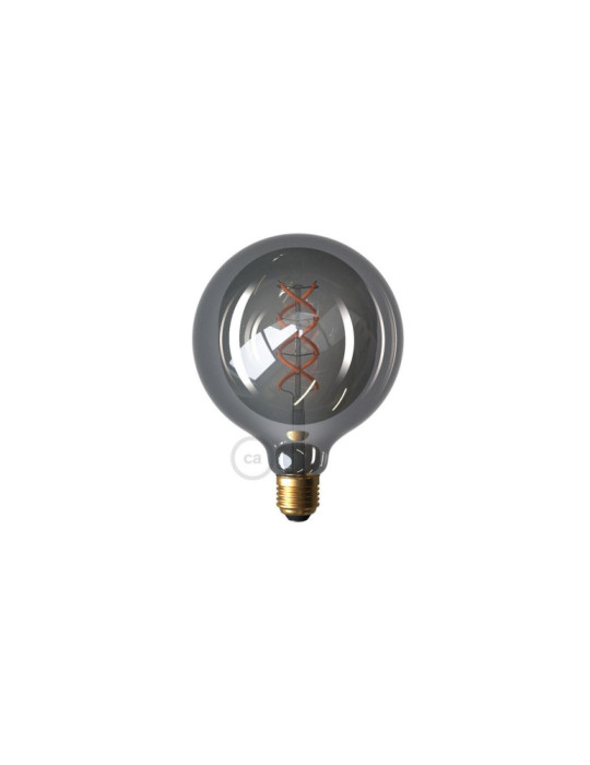 Ampoule LED Filament E27 5W 150 lm G125 Dimmable Smoky Creative-Cables DL700179 Ampoule LED Filament E27 5W 150 lm G125 Dimmable Smoky Creative-Cables DL700179
