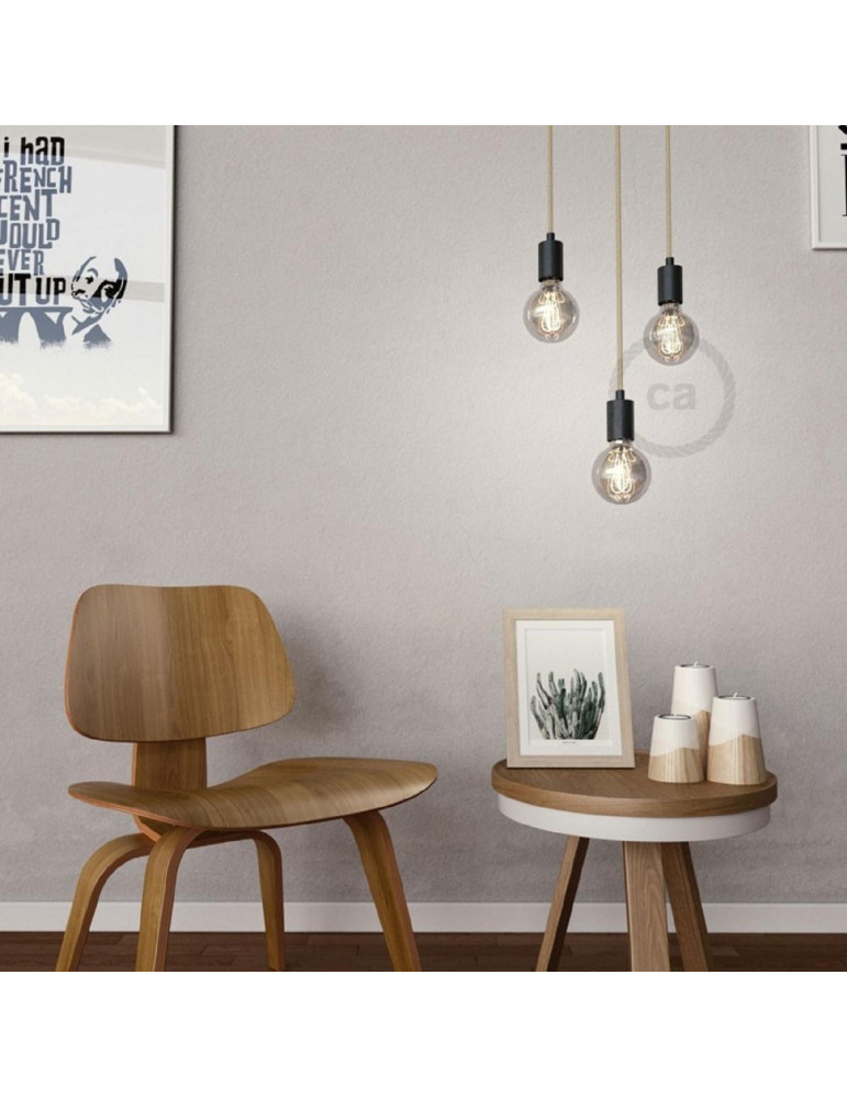 Ampoule LED Filament E27 5W 150 lm G125 Dimmable Smoky Creative-Cables DL700179