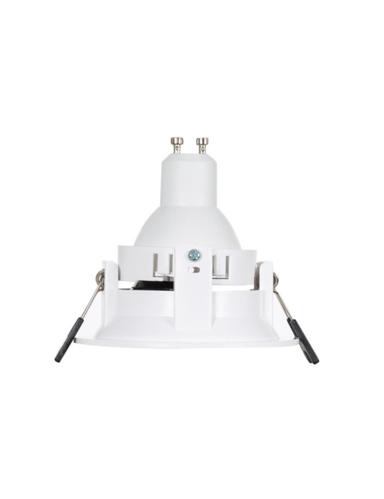 Spot LED Downlight Conique GU10 6W Coupe Ø 75mm PC Galvanisé