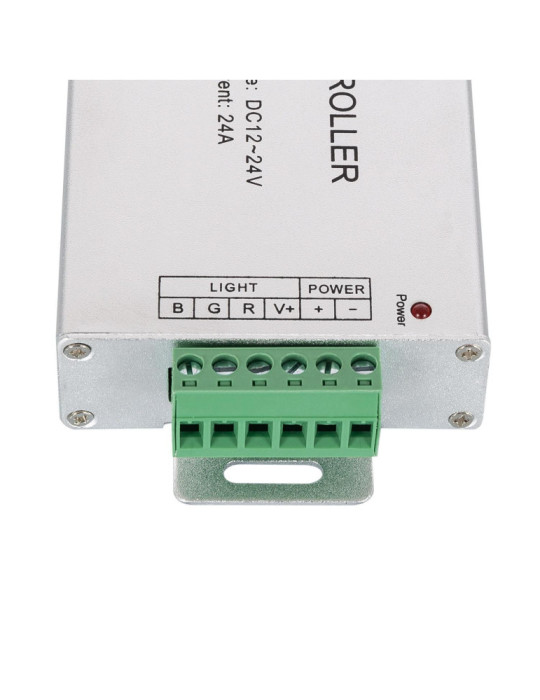 Contrôleur variateur ruban LED RGB 12/24V DC avec contrôle RF haute puissance