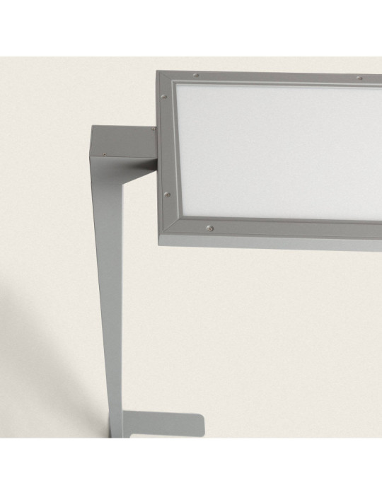Lampadaire LED 70W Aluminium Dimmable Double Face avec Détecteur de Mouvement SupremLight 3