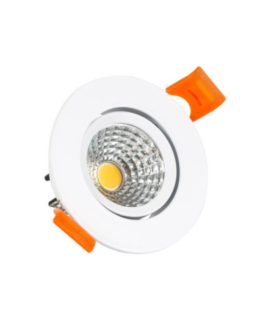 Spot Downlight LED 5W Rond COB CRI90 Coupe Ø 70 mm