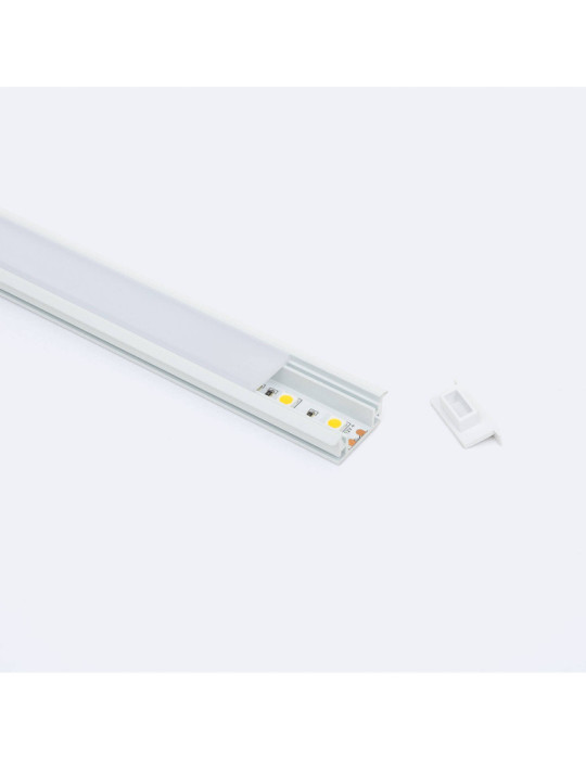 Profilé Aluminium Sol en pour Ruban LED jusqu'à 12 mm