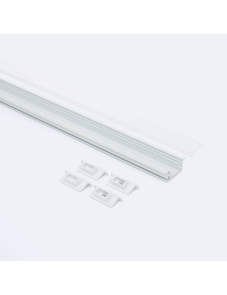 Profilé Aluminium Sol en pour Ruban LED jusqu'à 12 mm