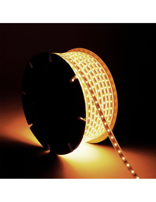 Bobine de Ruban LED Dimmable 220V SMD2835 50m 60LED/m 500 lm/m Largeur 12mm 50m IP65 Bobine de Ruban LED Dimmable 220V SMD2835 50m 60LED/m 500 lm/m Largeur 12mm 50m IP65