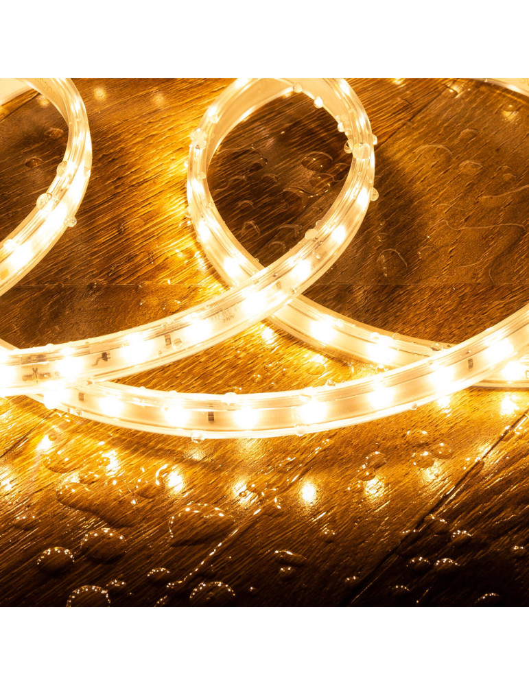 Bobine de Ruban LED Dimmable 220V SMD2835 50m 60LED/m 500 lm/m Largeur 12mm 50m IP65