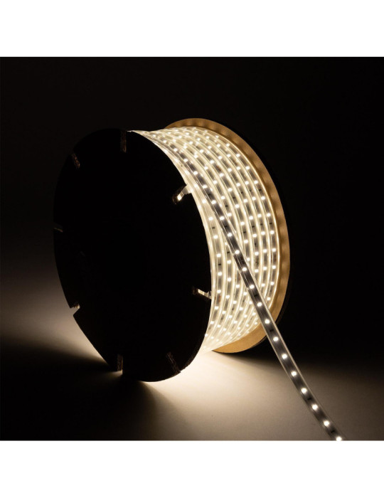 Bobine de Ruban LED Dimmable 220V SMD2835 50m 60LED/m 500 lm/m Largeur 12mm 50m IP65 Bobine de Ruban LED Dimmable 220V SMD2835 50m 60LED/m 500 lm/m Largeur 12mm 50m IP65