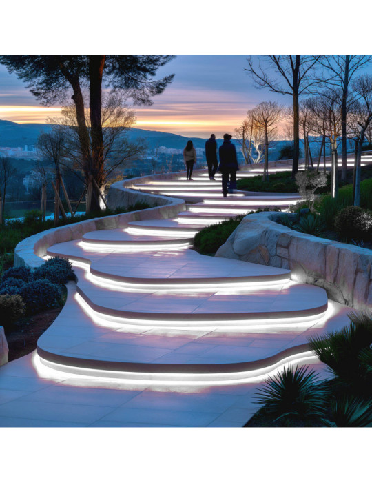 Bobine de Ruban LED Dimmable 220V SMD2835 50m 60LED/m 500 lm/m Largeur 12mm 50m IP65