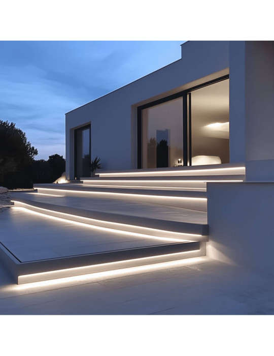 Bobine de Ruban LED Dimmable 220V SMD2835 50m 60LED/m 500 lm/m Largeur 12mm 50m IP65