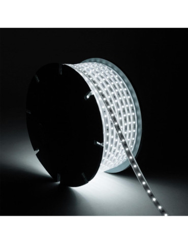 Bobine de Ruban LED Dimmable 220V SMD2835 50m 60LED/m 500 lm/m Largeur 12mm 50m IP65