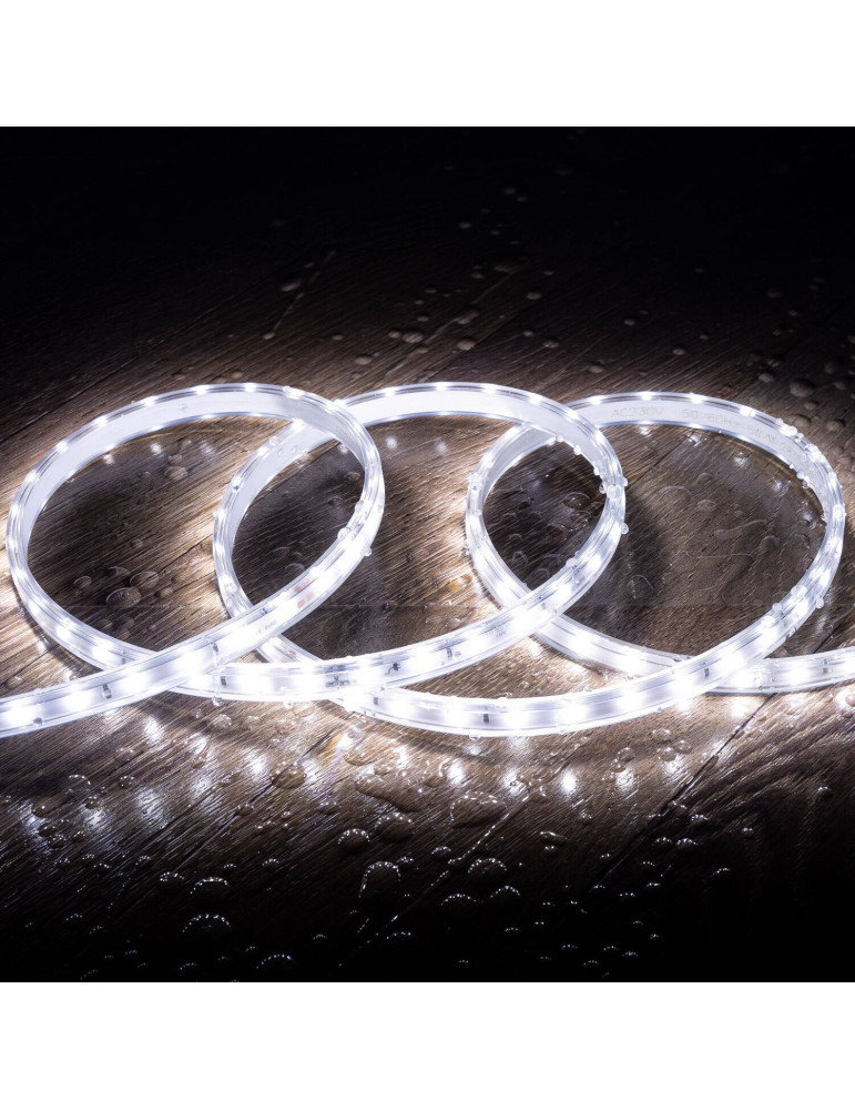 Bobine de Ruban LED Dimmable 220V SMD2835 50m 60LED/m 500 lm/m Largeur 12mm 50m IP65