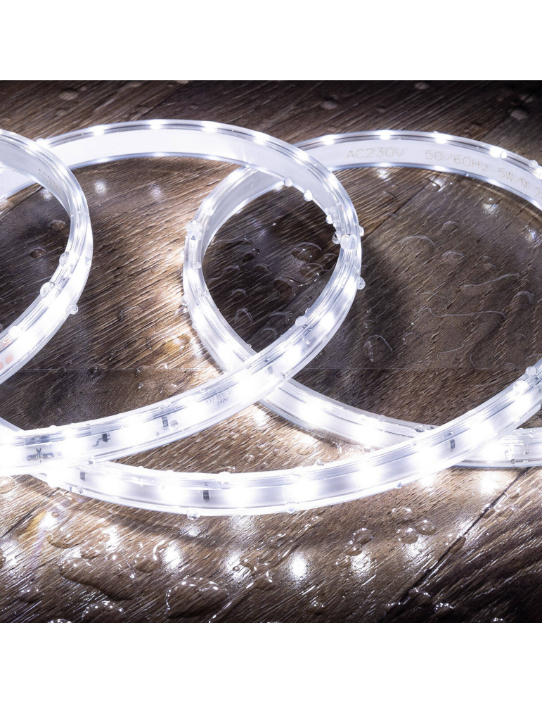 Bobine de Ruban LED Dimmable 220V SMD2835 50m 60LED/m 500 lm/m Largeur 12mm 50m IP65