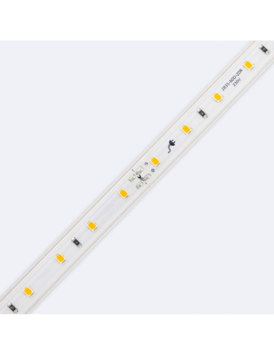 Bobine de Ruban LED Dimmable 220V SMD2835 50m 60LED/m 500 lm/m Largeur 12mm 50m IP65