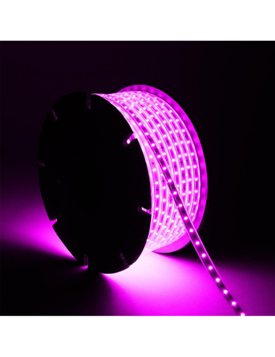 Bobine de Ruban LED Dimmable 220V SMD2835 50m 60LED/m 500 lm/m Largeur 12mm 50m IP65