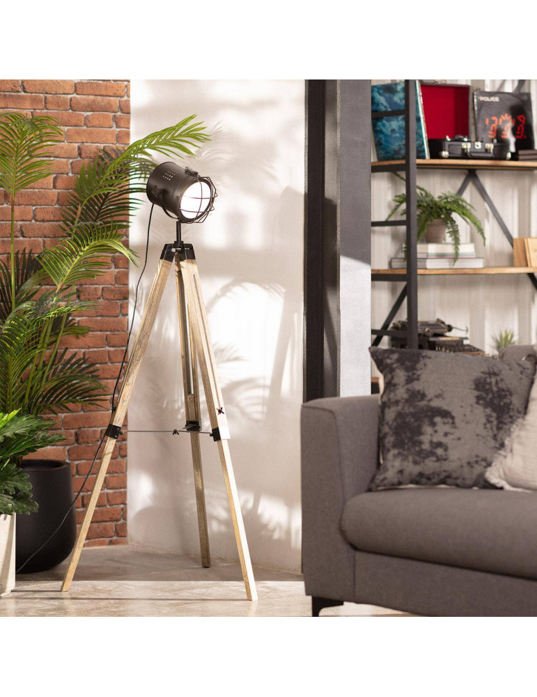 Lampadaire Bois Boes