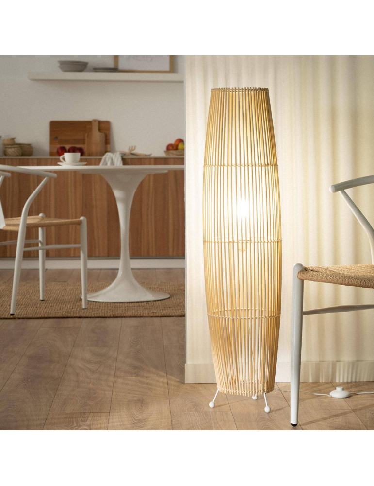 Lampadaire Bambou Komu
