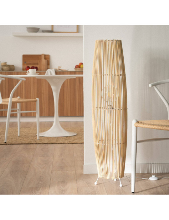 Lampadaire Bambou Komu