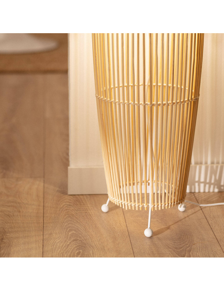 Lampadaire Bambou Komu