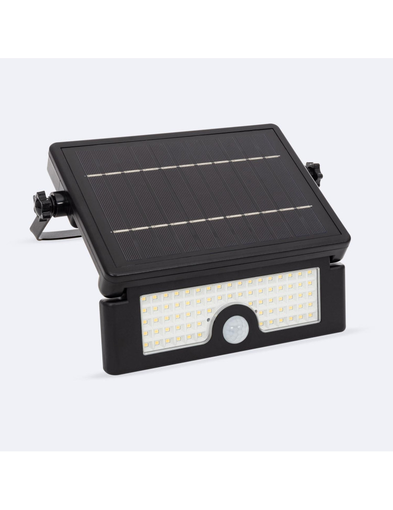 Projecteur LED Solaire 6W IP54 avec Détecteur de Mouvement PIR et Crépusculaire Projecteur LED Solaire 6W IP54 avec Détecteur de Mouvement PIR et Crépusculaire