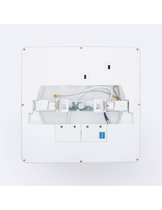 Downlight LED 9-12-18W Carrée CCT Détecteur de Mouvement et Crépuscule Coupe 55-200 mm