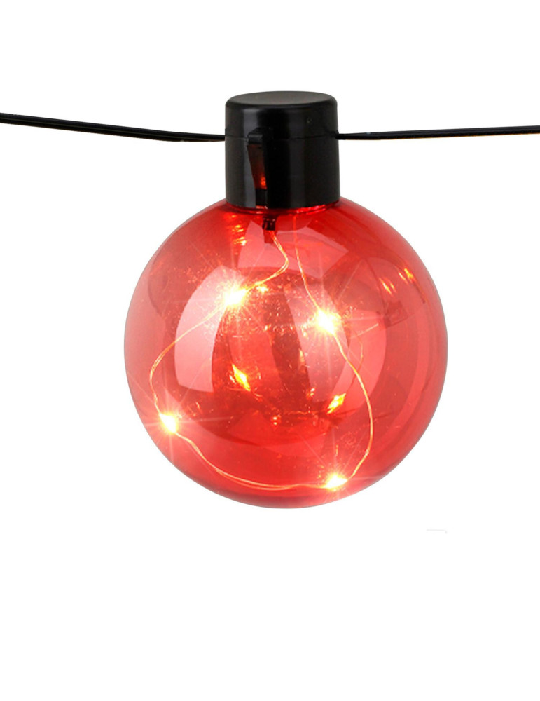 Guirlande Extérieure LED RGB de 10 Ampoules Jarli 7.5m