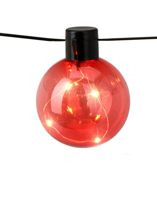 Guirlande Extérieure LED RGB de 10 Ampoules Jarli 7.5m