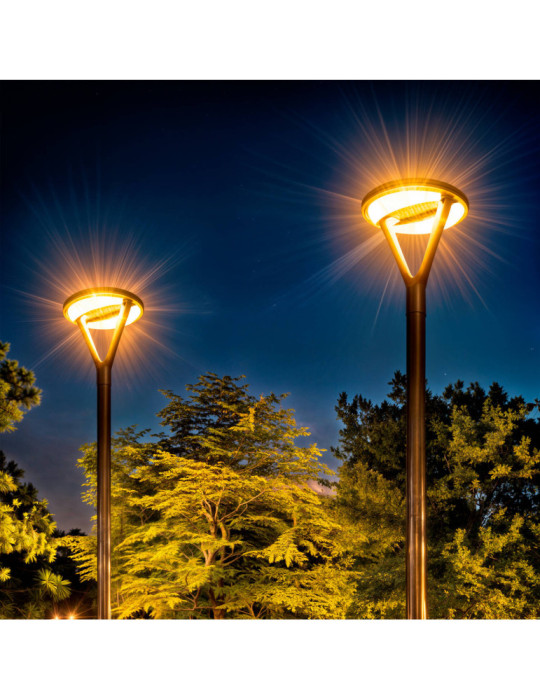 Lampadaire LED Solaire 5400 lm 160 lm/W NeoVentino