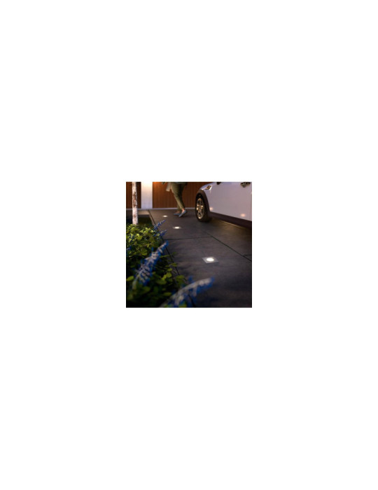 Spot Extérieur LED 3W Crust PHILIPS Encastrable au Sol LED