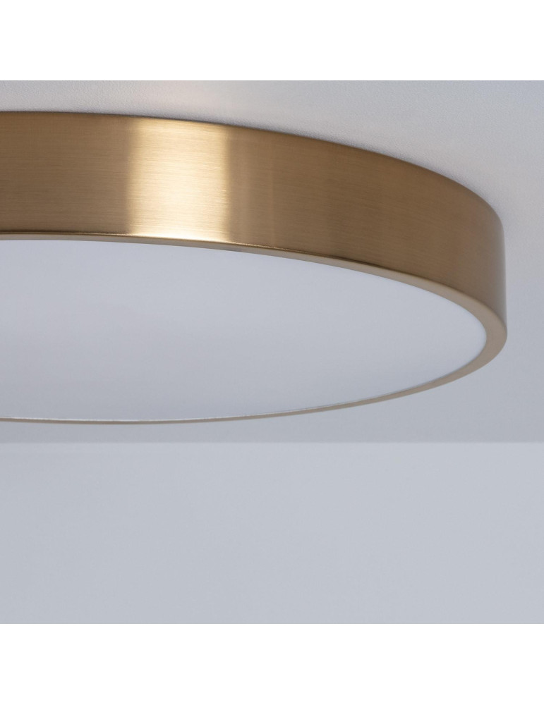 Plafonnier LED Rond Métal 18W CCT Sélectionnable Haydn Ø300 mm