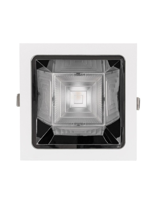 Downlight LED 20W Carrée Premium CRI90 LIFUD Coupe 125x125 mm