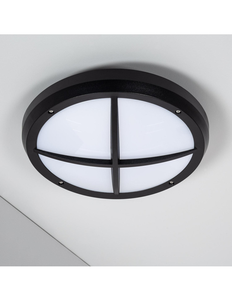 Plafonnier LED Extérieur Rond Linus IP65 13.5W Ø300 mm