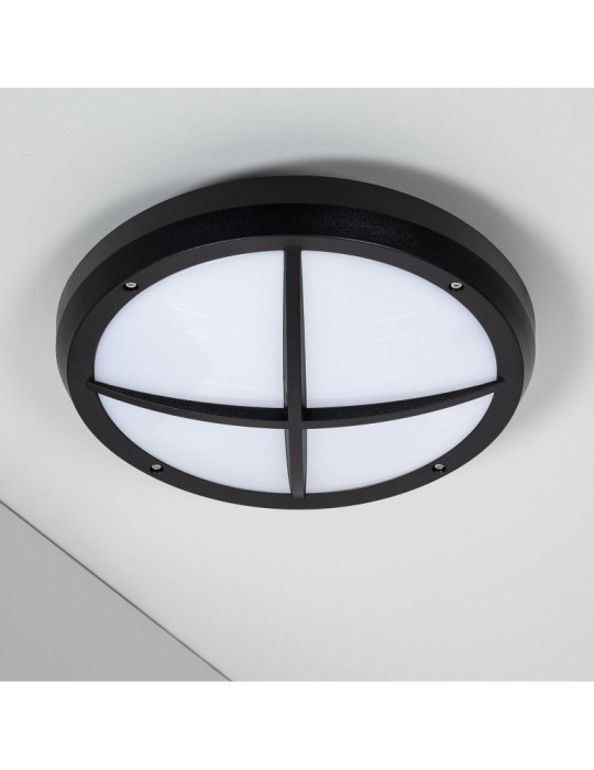 Plafonnier LED Extérieur Rond Linus IP65 13.5W Ø300 mm
