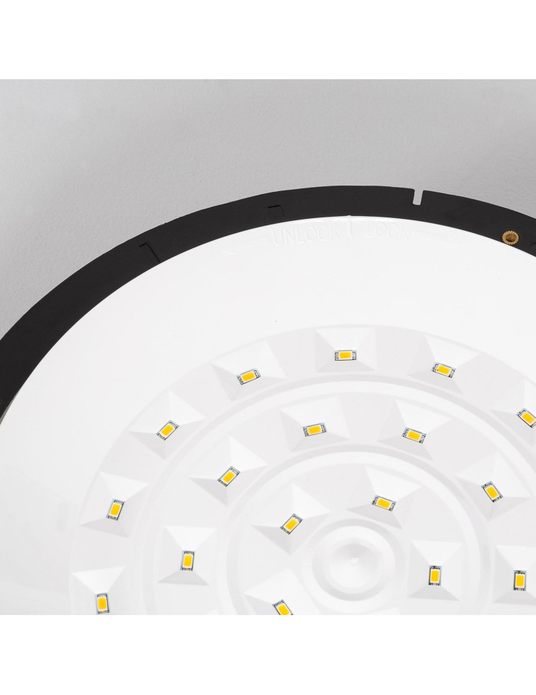 Plafonnier LED Extérieur Rond Linus IP65 13.5W Ø300 mm