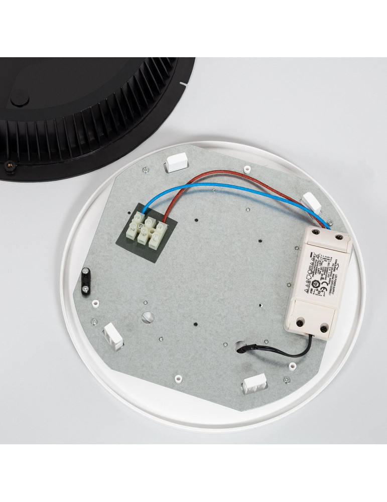 Plafonnier LED Extérieur Rond Linus IP65 13.5W Ø300 mm