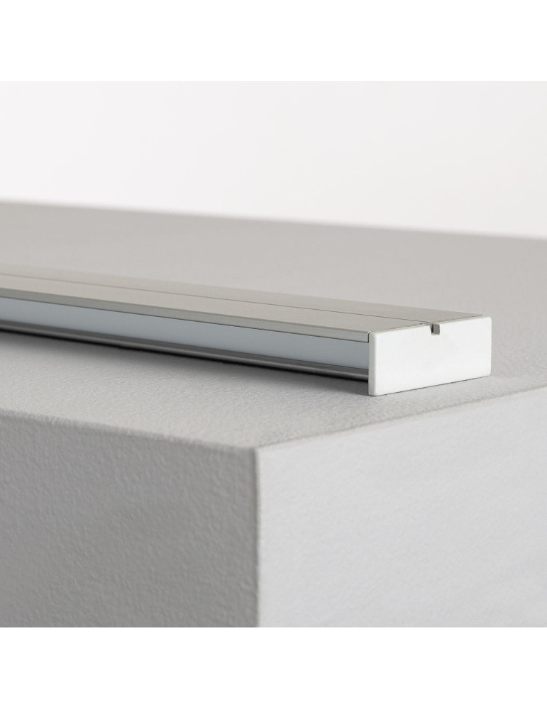 Profilé Aluminium en Saillie Double Moulure 1m pour Rubans LED jusqu'à 10mm