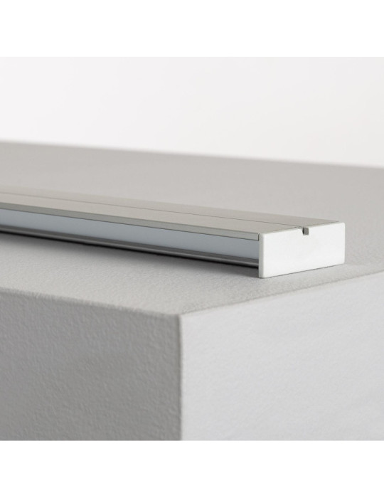 Profilé Aluminium en Saillie Double Moulure 1m pour Rubans LED jusqu'à 10mm